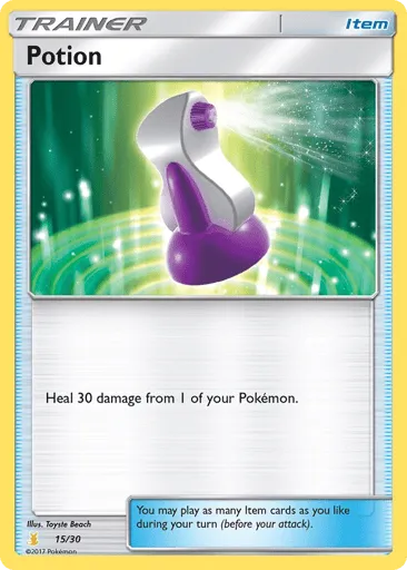 Potion 15/30 SM Trainer Kit Alolan Raichu