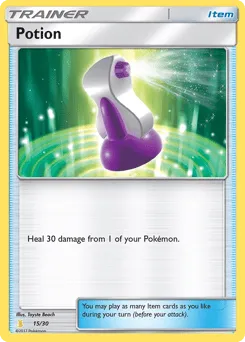 Potion 15/30 SM Trainer Kit Alolan Raichu