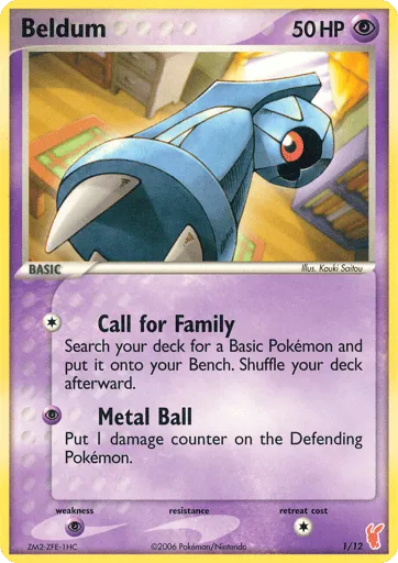 Beldum 1/12 EX Trainer Kit 2 Plusle