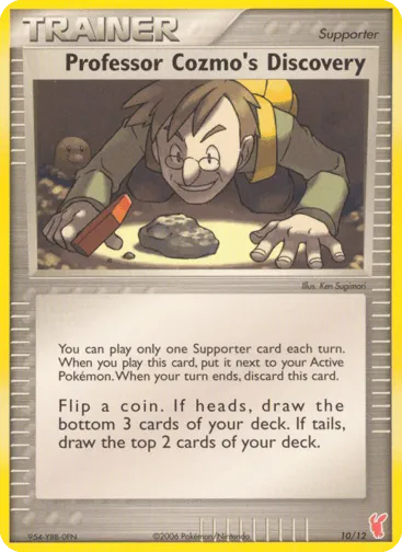 Professor Cozmo's Discovery 10/12 EX Trainer Kit 2 Plusle