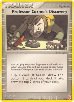 Professor Cozmo's Discovery 10/12 EX Trainer Kit 2 Plusle