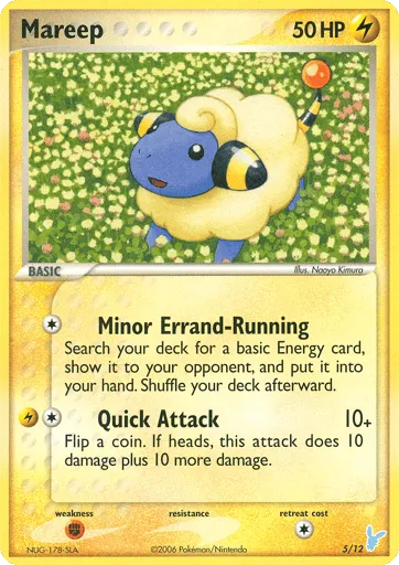 Mareep 5/12 EX Trainer Kit 2 Minun