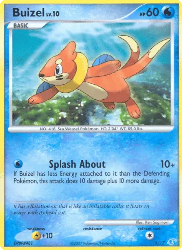 Buizel 1/12 DP Trainer Kit Manaphy