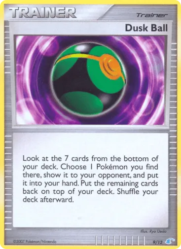 Dusk Ball 9/12 DP Trainer Kit Manaphy