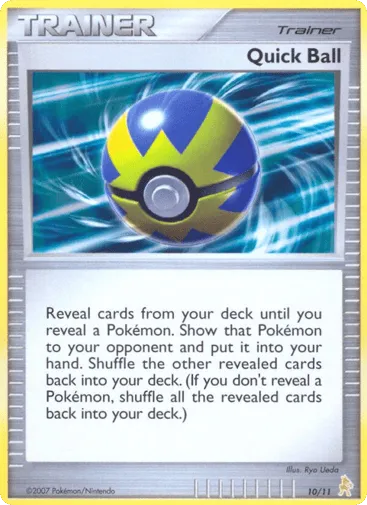 Quick Ball 10/11 DP Trainer Kit Lucario