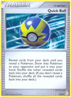 Quick Ball 10/11 DP Trainer Kit Lucario
