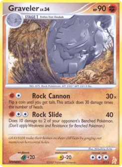 Graveler 2/11 DP Trainer Kit Lucario