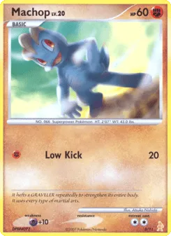 Machop 5/11 DP Trainer Kit Lucario