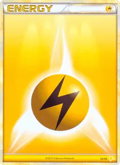Lightning Energy 10/30 HGSS Trainer Kit Raichu