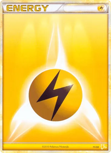Lightning Energy 11/30 HGSS Trainer Kit Raichu