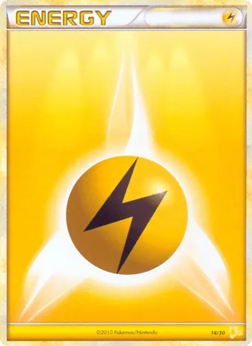 Lightning Energy 14/30 HGSS Trainer Kit Raichu