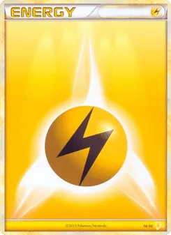 Lightning Energy 14/30 HGSS Trainer Kit Raichu