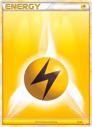Lightning Energy 15/30 HGSS Trainer Kit Raichu