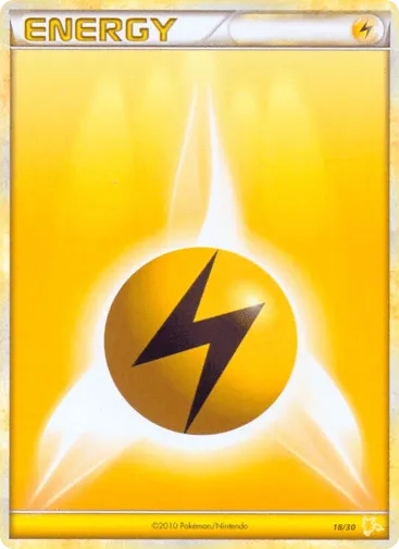 Lightning Energy 18/30 HGSS Trainer Kit Raichu