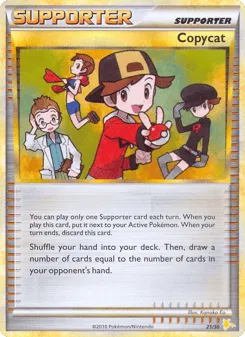 Copycat 21/30 HGSS Trainer Kit Raichu