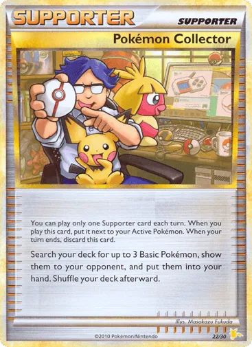 Pokémon Collector 22/30 HGSS Trainer Kit Raichu