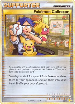 Pokémon Collector 22/30 HGSS Trainer Kit Raichu