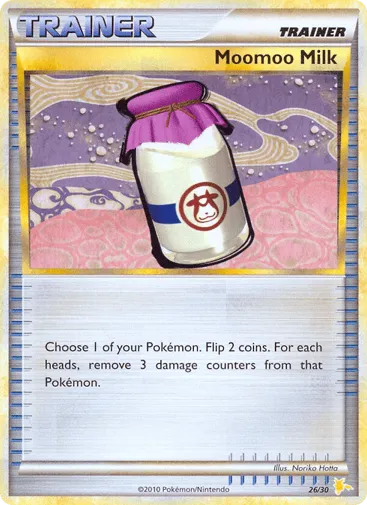 Moomoo Milk 26/30 HGSS Trainer Kit Raichu