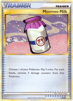 Moomoo Milk 26/30 HGSS Trainer Kit Raichu