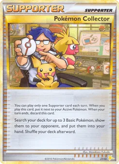 Pokémon Collector 27/30 HGSS Trainer Kit Raichu