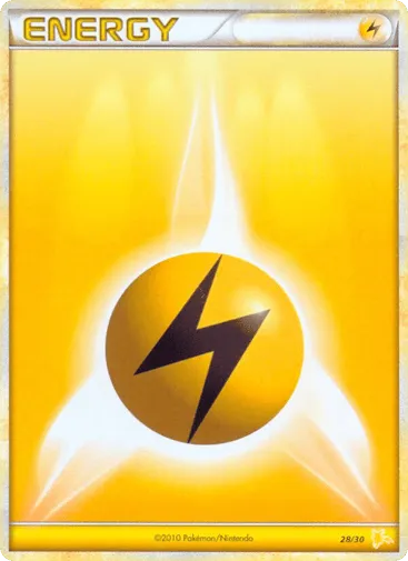 Lightning Energy 28/30 HGSS Trainer Kit Raichu
