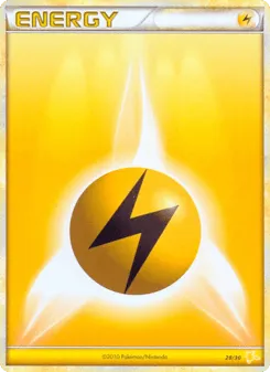 Lightning Energy 28/30 HGSS Trainer Kit Raichu