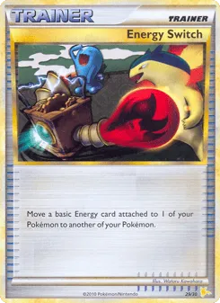 Energy Switch 29/30 HGSS Trainer Kit Raichu