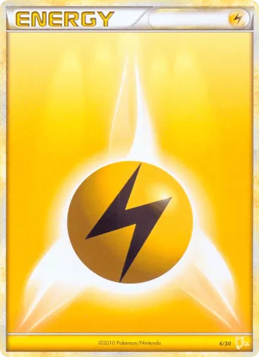 Lightning Energy 6/30 HGSS Trainer Kit Raichu
