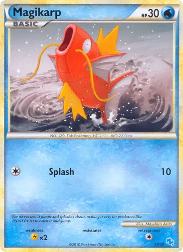 Magikarp 19/30 HGSS Trainer Kit Gyarados