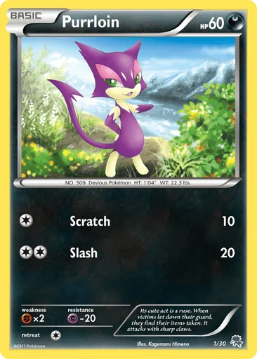 Purrloin 1/30 BW Trainer Kit Zoroark