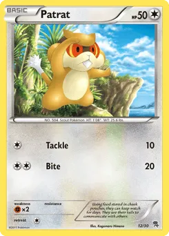 Patrat 12/30 BW Trainer Kit Zoroark
