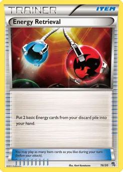 Energy Retrieval 16/30 BW Trainer Kit Zoroark