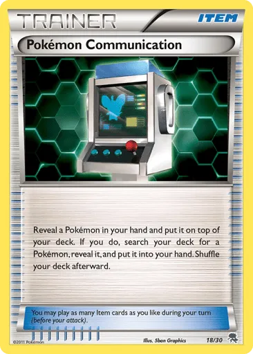 Pokémon Communication 18/30 BW Trainer Kit Zoroark