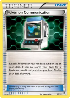 Pokémon Communication 18/30 BW Trainer Kit Zoroark