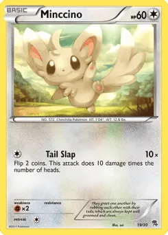 Minccino 19/30 BW Trainer Kit Zoroark