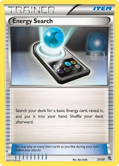 Energy Search 27/30 BW Trainer Kit Zoroark