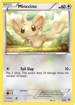 Minccino 4/30 BW Trainer Kit Zoroark