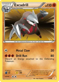 Excadrill 17/30 BW Trainer Kit Excadrill