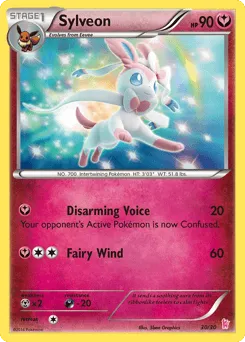 Sylveon 30/30 XY Trainer Kit Sylveon