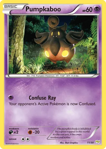 Pumpkaboo 11/30 XY Trainer Kit Noivern