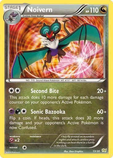 Noivern 13/30 XY Trainer Kit Noivern