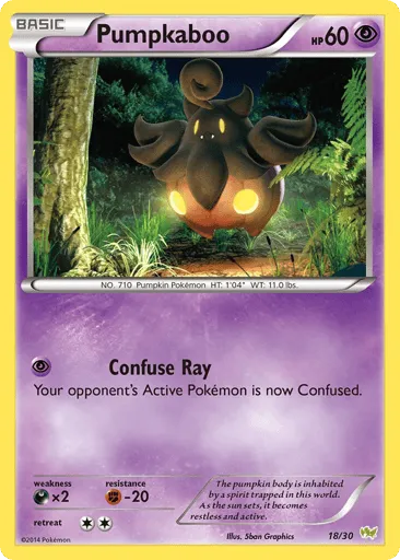 Pumpkaboo 18/30 XY Trainer Kit Noivern