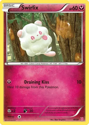Swirlix 18/30 XY Trainer Kit Wigglytuff