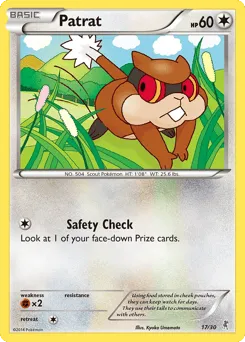 Patrat 17/30 XY Trainer Kit Bisharp