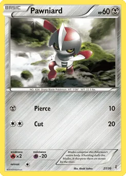 Pawniard 21/30 XY Trainer Kit Bisharp