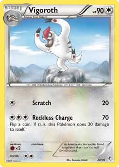 Vigoroth 28/30 XY Trainer Kit Bisharp