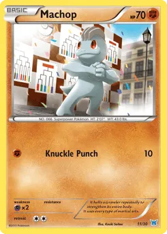 Machop 11/30 XY Trainer Kit Latios