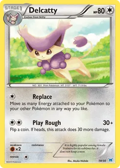 Delcatty 19/30 XY Trainer Kit Latios