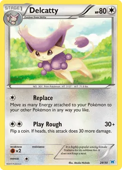 Delcatty 24/30 XY Trainer Kit Latios