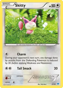 Skitty 27/30 XY Trainer Kit Latios